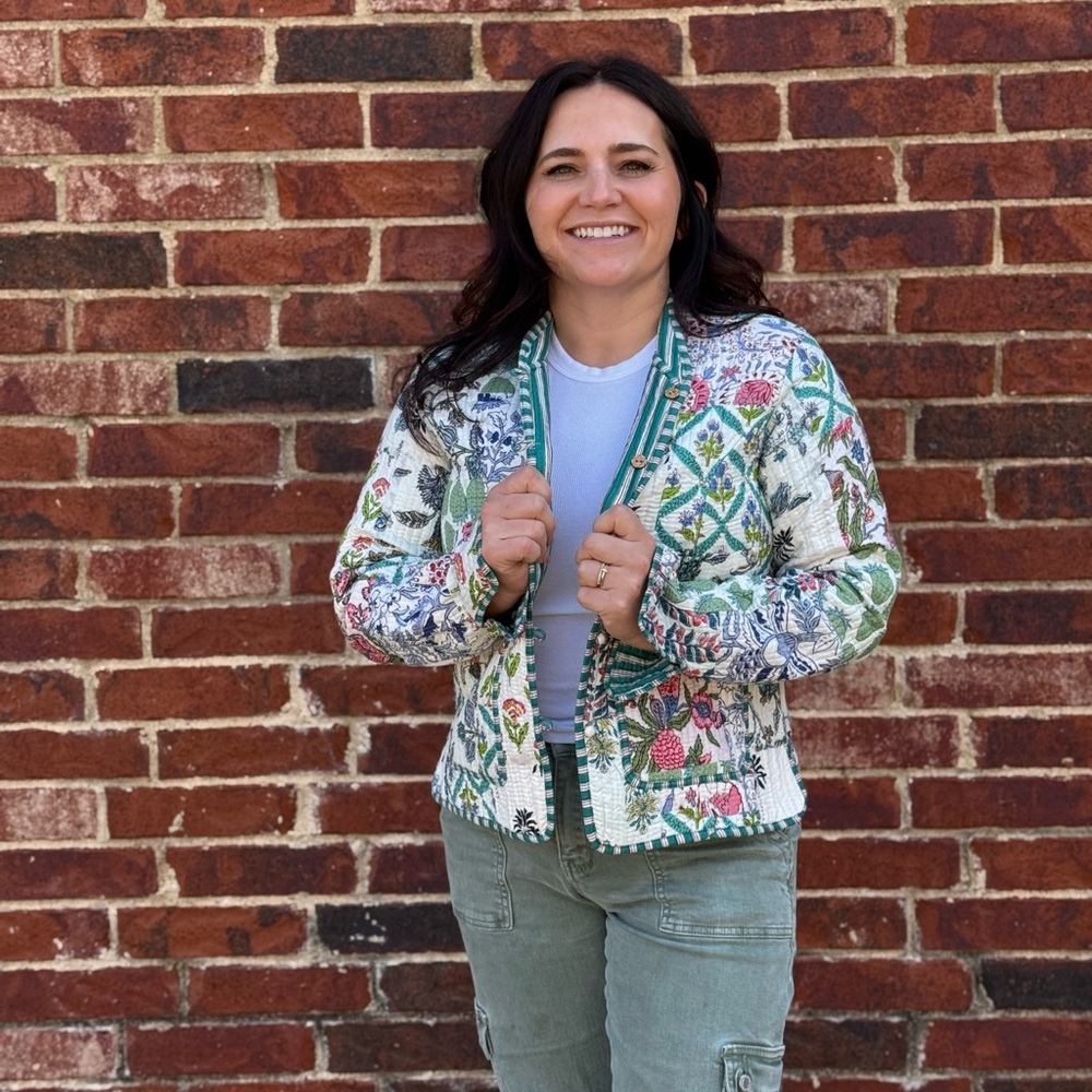 Floral Cotton Jacket